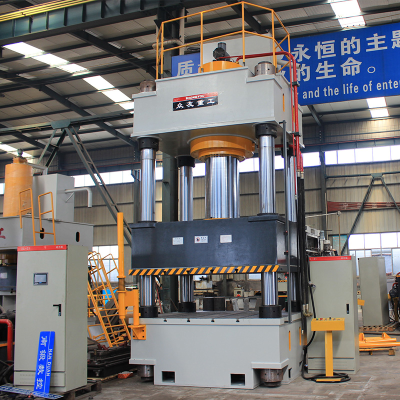 630t三梁四柱油壓機