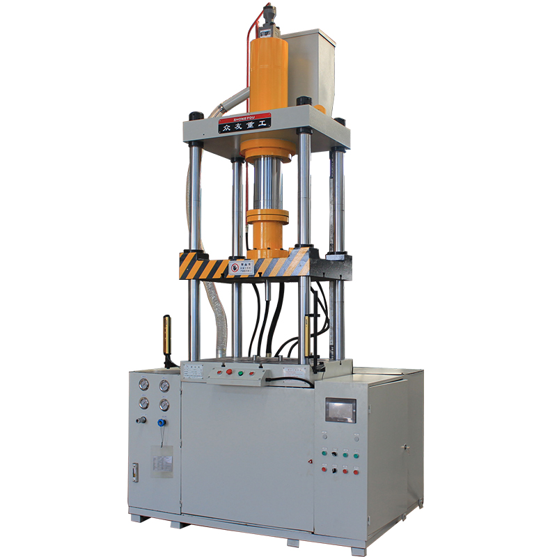 100噸液壓墊一體拉伸機(jī) 100T全自動拉伸機(jī)