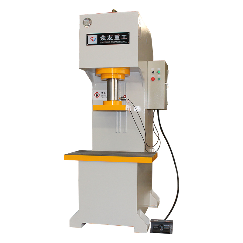 63噸C型單臂油壓機 63T單柱式壓力機