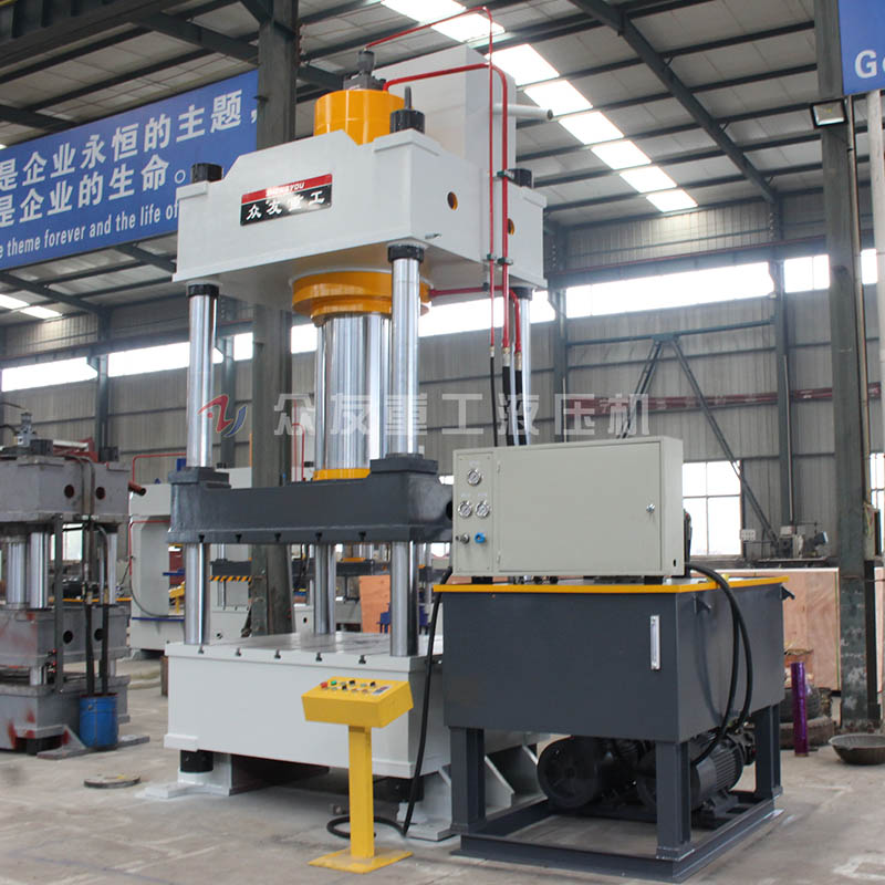 500噸石英石水槽熱壓成型四柱油壓機 500T復(fù)合材料