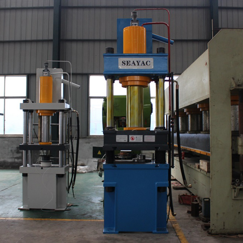 160噸粉末成型三梁四柱液壓機