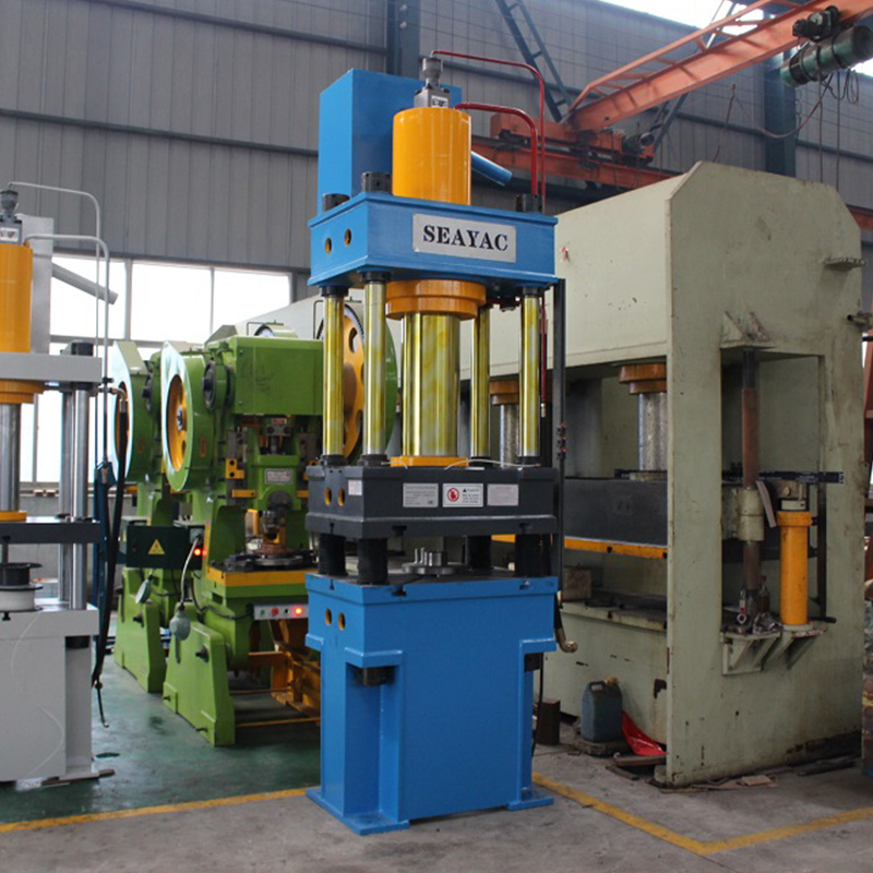 160噸粉末成型三梁四柱液壓機