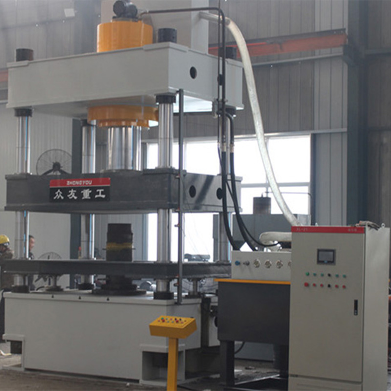 600噸三梁四柱液壓機