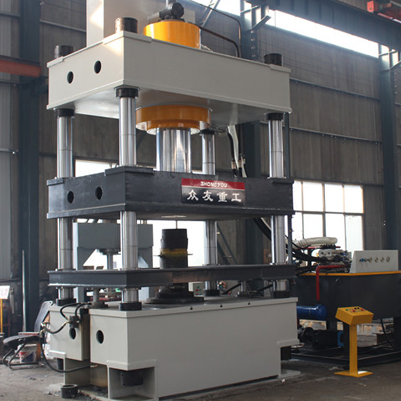 600噸三梁四柱液壓機