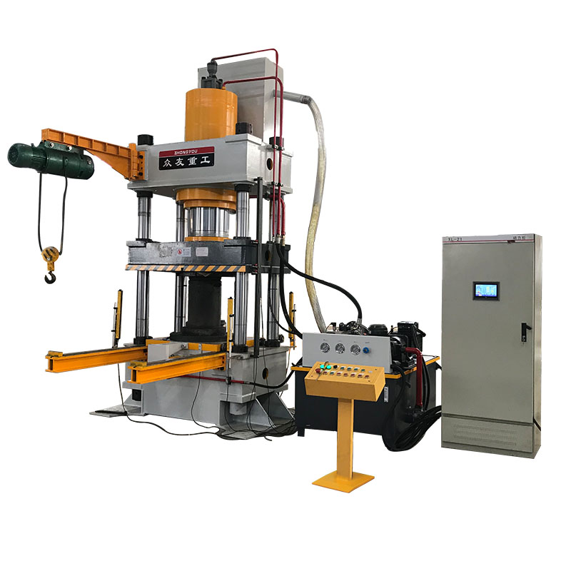 315噸雙移動工作臺四柱液壓機(jī)