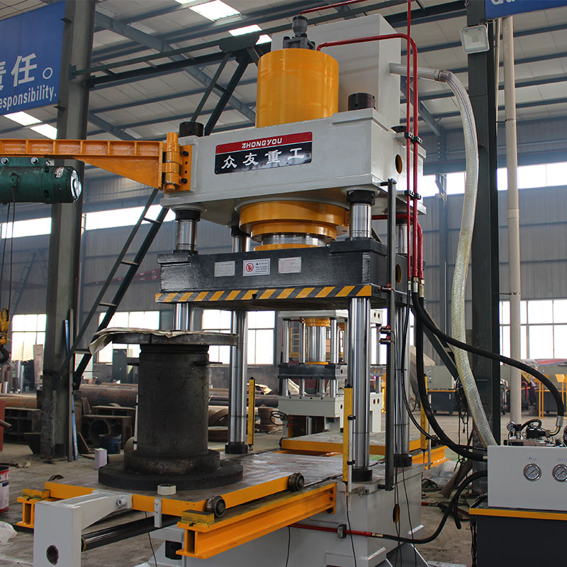 315噸帶移動工作臺四柱液壓機(jī) 315T四柱油壓機(jī)