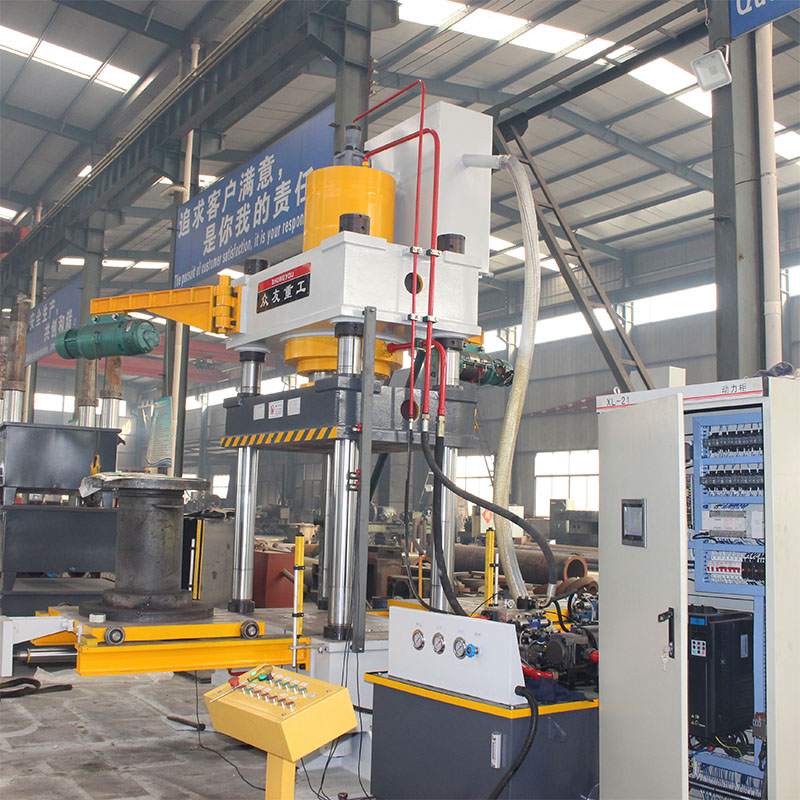 315噸帶移動工作臺四柱液壓機(jī) 315T四柱油壓機(jī)