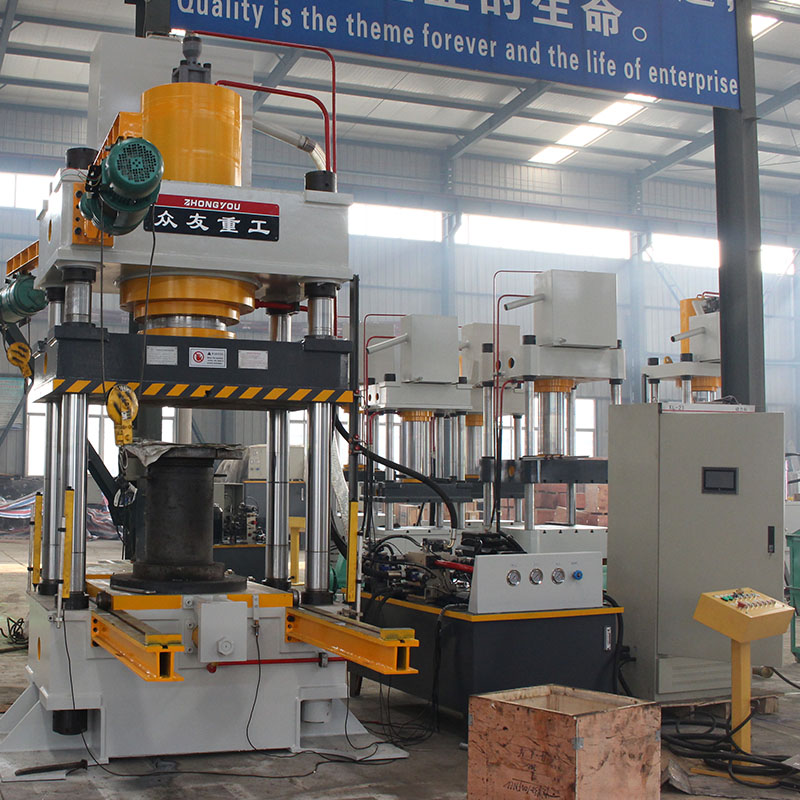 315噸帶移動工作臺四柱液壓機(jī) 315T四柱油壓機(jī)