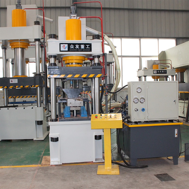 100噸魚(yú)餌塊成型液壓機(jī)