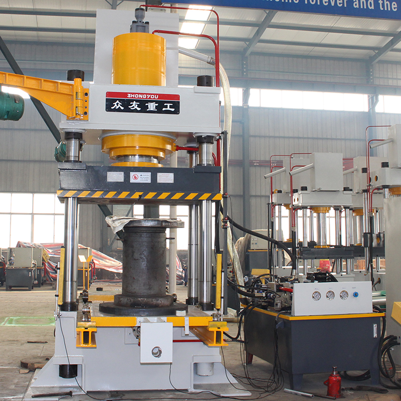 400噸大臺面帶移動(dòng)工作臺液壓機(jī)