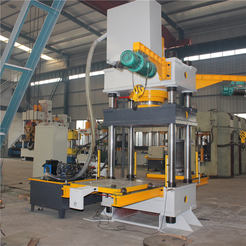 400噸大臺面帶移動(dòng)工作臺液壓機(jī)