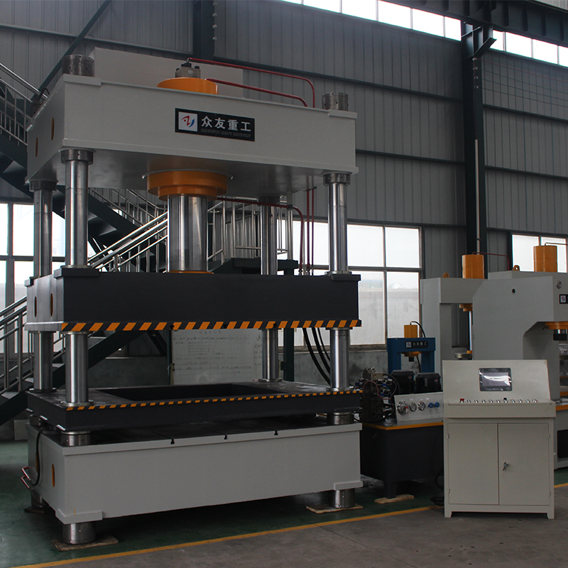 400噸四梁四柱金屬成型液壓機