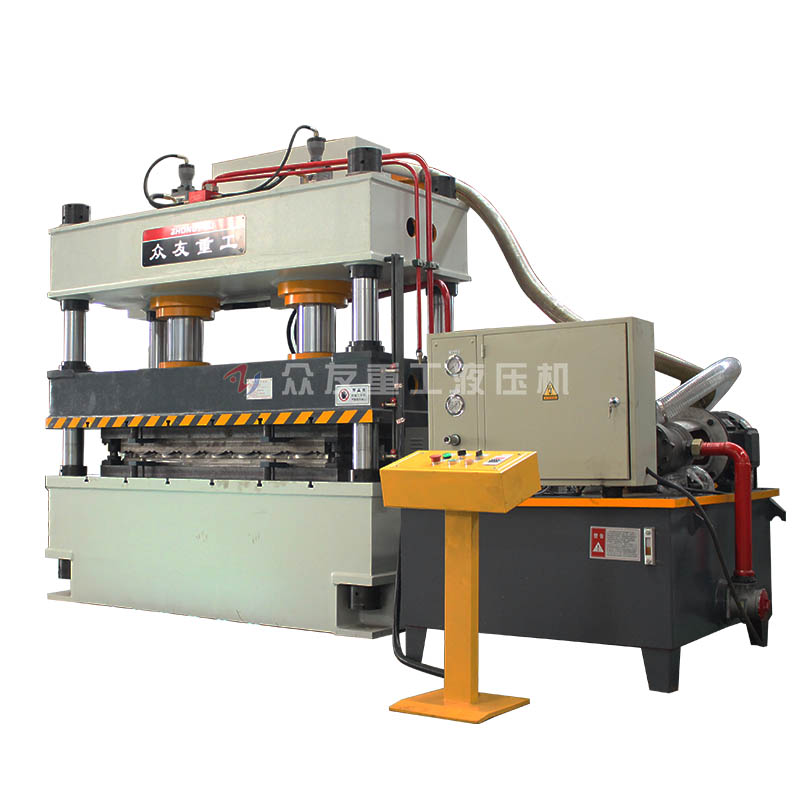 315噸雙缸壓金屬屋頂瓦液壓機
