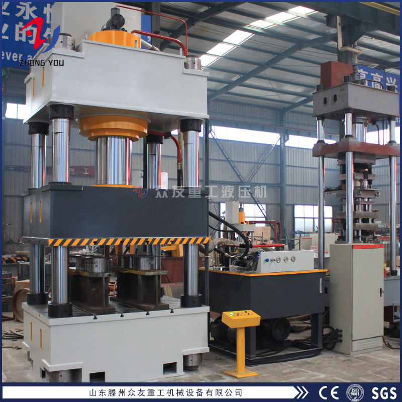 500噸油壓機(jī)動(dòng)作緩慢的原因及解決方法 油壓機(jī)廠家解答