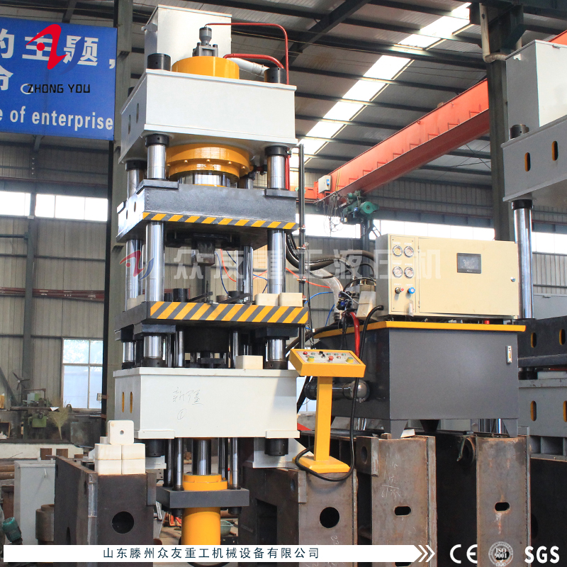 315噸四柱油壓機管道如何進行酸洗除銹？